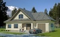 Engineering bureau LAND & HOME Construction Sigulda Standard Home Plan with an Attic Floor