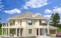 Arhitektūras birojs LAND & HOME Construction tipveida klasiska stila divstāvu savrupmājas projekts Elizabeth