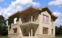 Готовый проект двухэтажного дома в классическом стиле Michele gatavieprojekti.lv
