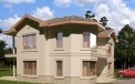 Michele Ready-Made Classical Style Two-Story House Plan gatavieprojekti.lv