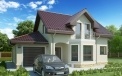 gatavieprojekti.lv Ready-made one-story Argo family house project with an attic