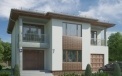 Gatavs projekts divstāvu modernai ģimenes mājai Toulon projektēšanas studija LAND & HOME Construction