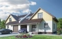 Architectural studio LAND & HOME Construction ready-made Sevilla twin-house project with porch