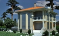 Ready-made project for a two-storey Vincent 3 private house architectural company LAND & HOME Construction
