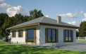 Аrhitektūras projekts LAND & HOME Construction tipveida privātmājas projekts Baldone vienstāva mājai