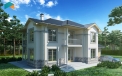 Oscar Standard Two-Story Mansion Plan engineering bureau LAND & HOME Construction