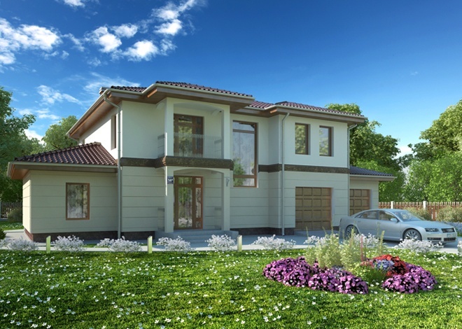 Alfa 2 Ready-Made Two-Story House Plan architectural studio LAND & HOME Construction