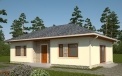 Vienstāva mājas Eco Light tipveida projekts arhitektūras kompānija LAND & HOME Construction